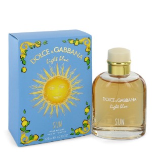 Light Blue Sun Cologne Perfume by Dolce&amp;Gabbana 돌체앤가바나 라이트 블루 썬 125ml EDT