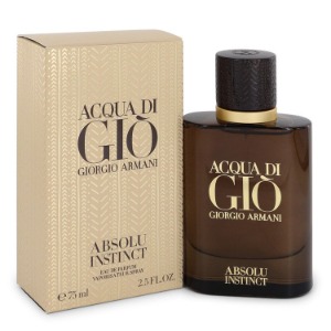 Acqua Di Gio Absolu Instinct Cologne Perfume by Giorgio Armani 75ml EDP