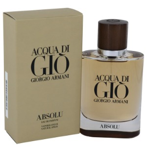 Acqua Di Gio Absolu Cologne Perfume by Giorgio Armani 조르지오 알마니 아쿠아 디 지오 앱솔뤼 EDP